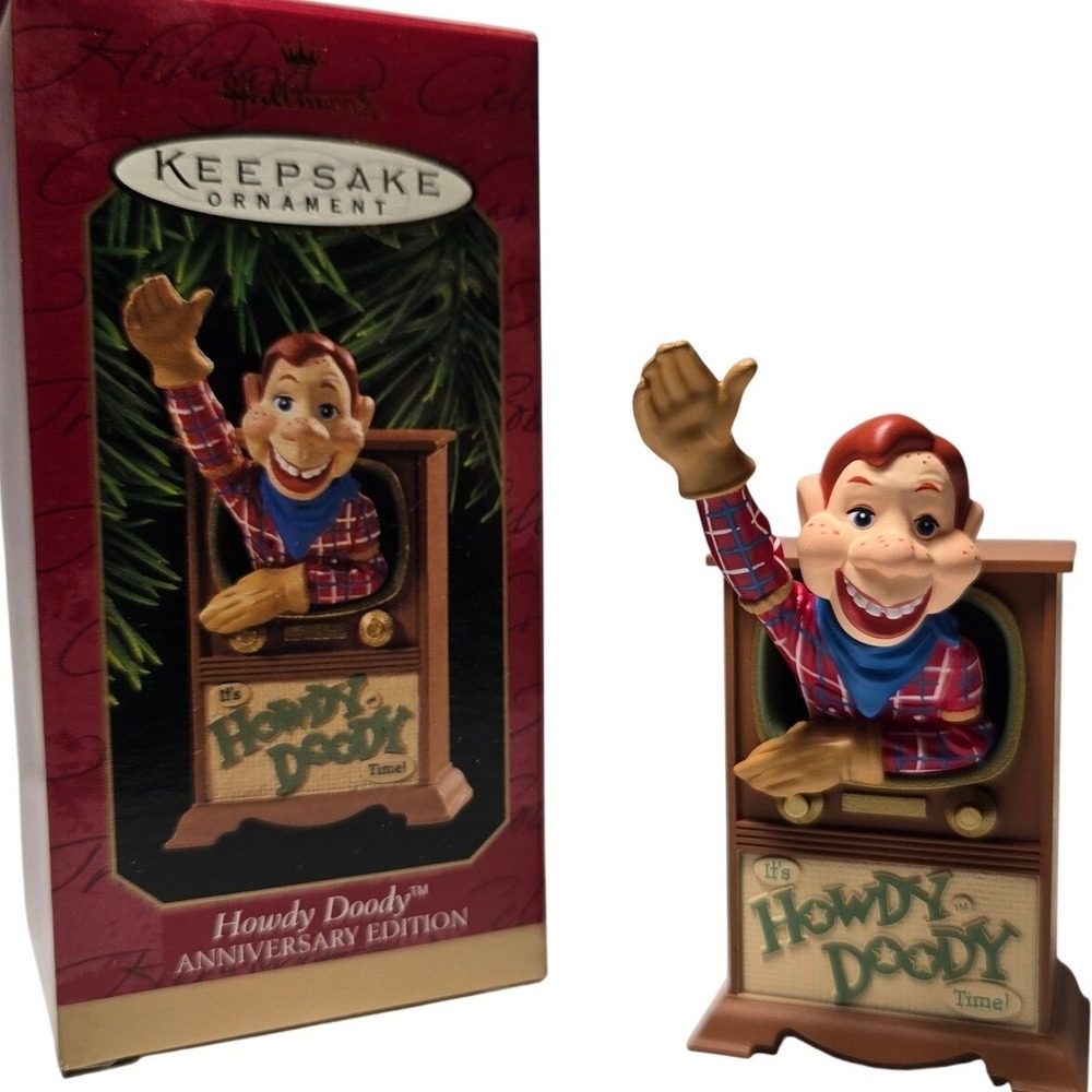 Hallmark Keepsake Ornament Howdy Doody Anniversary Edition 1997‎ NIB